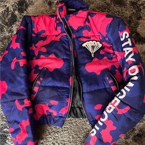 Cropped bomber jacket